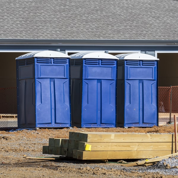 can i customize the exterior of the portable toilets with my event logo or branding in Los Altos TX